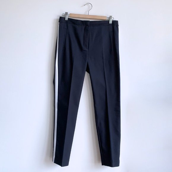 ZARA Navy with white side stripe pants Sz30 - Picture 4 of 4